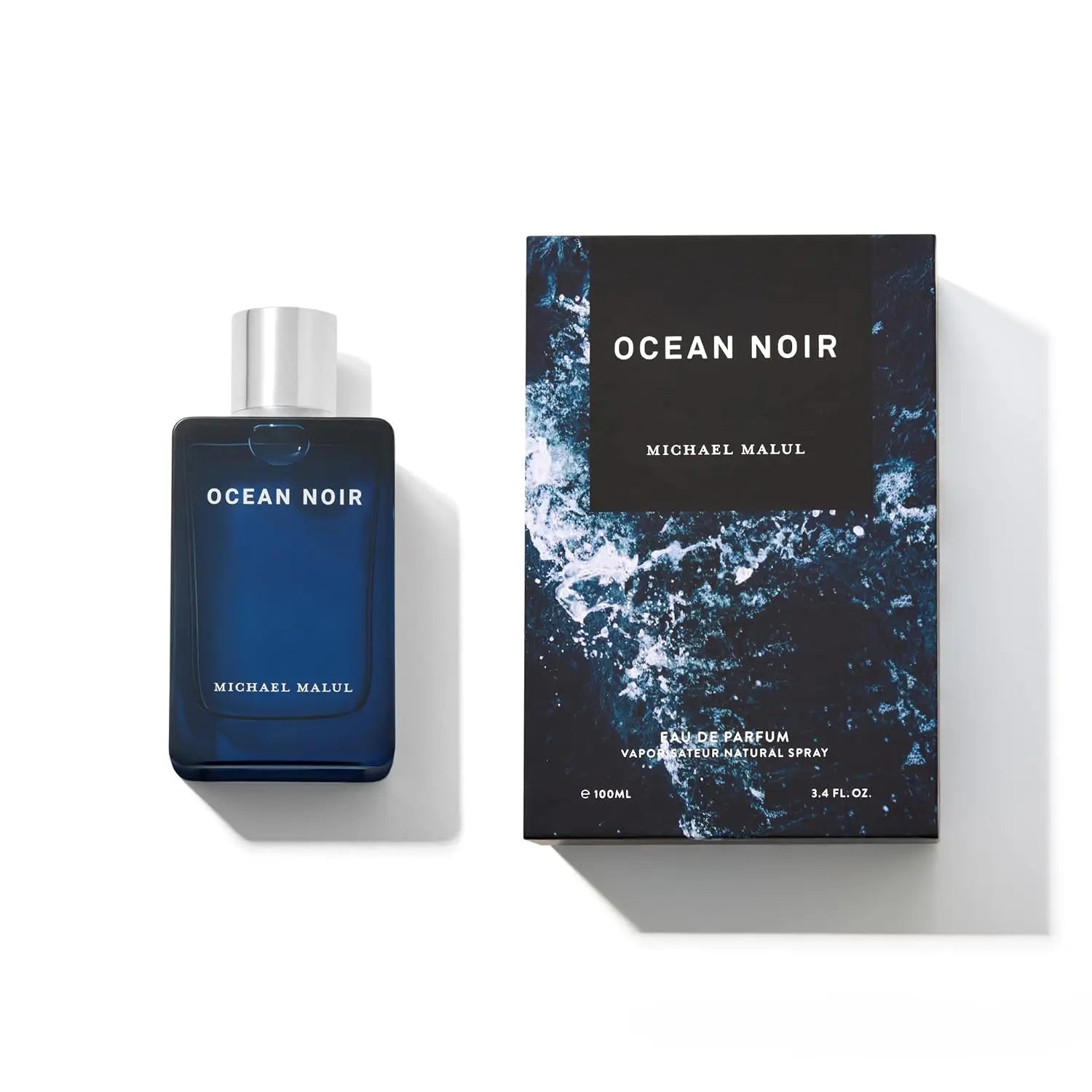 Michael Malul Ocean
Noir Eau de Parfum
Spray pour hommes - Frais
Aromatic Scent Aquatic, Dark Marine & Woody, Longue Durée
Parfum, Cadeau parfait, 100 ml / 3,4 fl oz