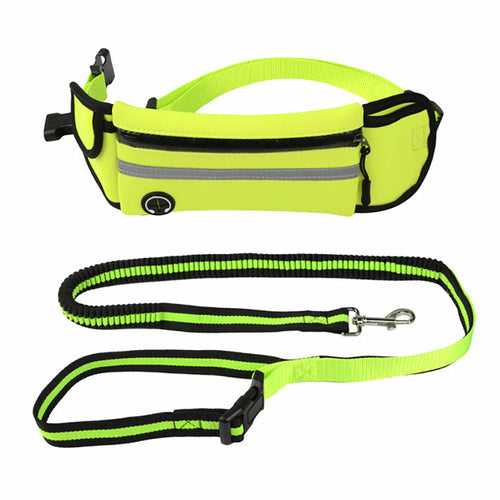 Sac Banane pour Chien Sport Imperméable Réfléchissant