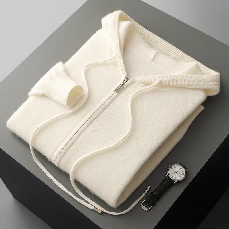Ensembles deux pièces pour hommes
100% laine mérinos
Col roulé à capuche tricoté
Cardigan et jambe large
Pantalon automne hiver
Chaud épaissi Vêtements