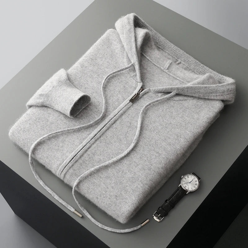 Ensembles deux pièces pour hommes
100% laine mérinos
Col roulé à capuche tricoté
Cardigan et jambe large
Pantalon automne hiver
Chaud épaissi Vêtements